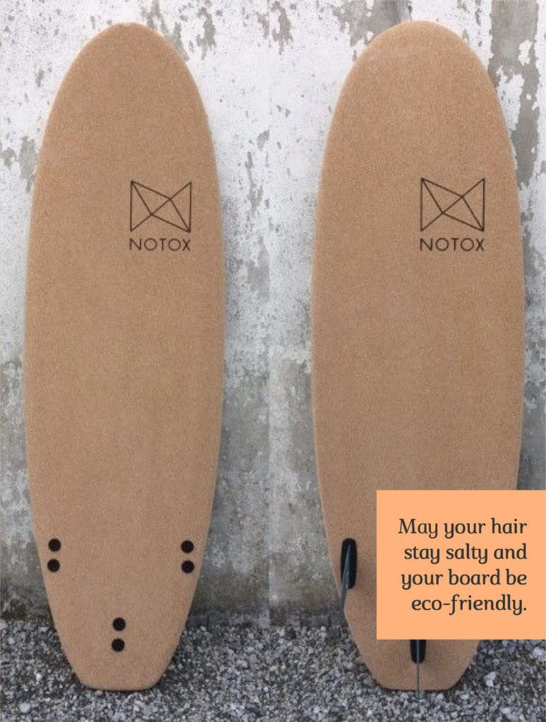 environmentally friendly cork surfboards